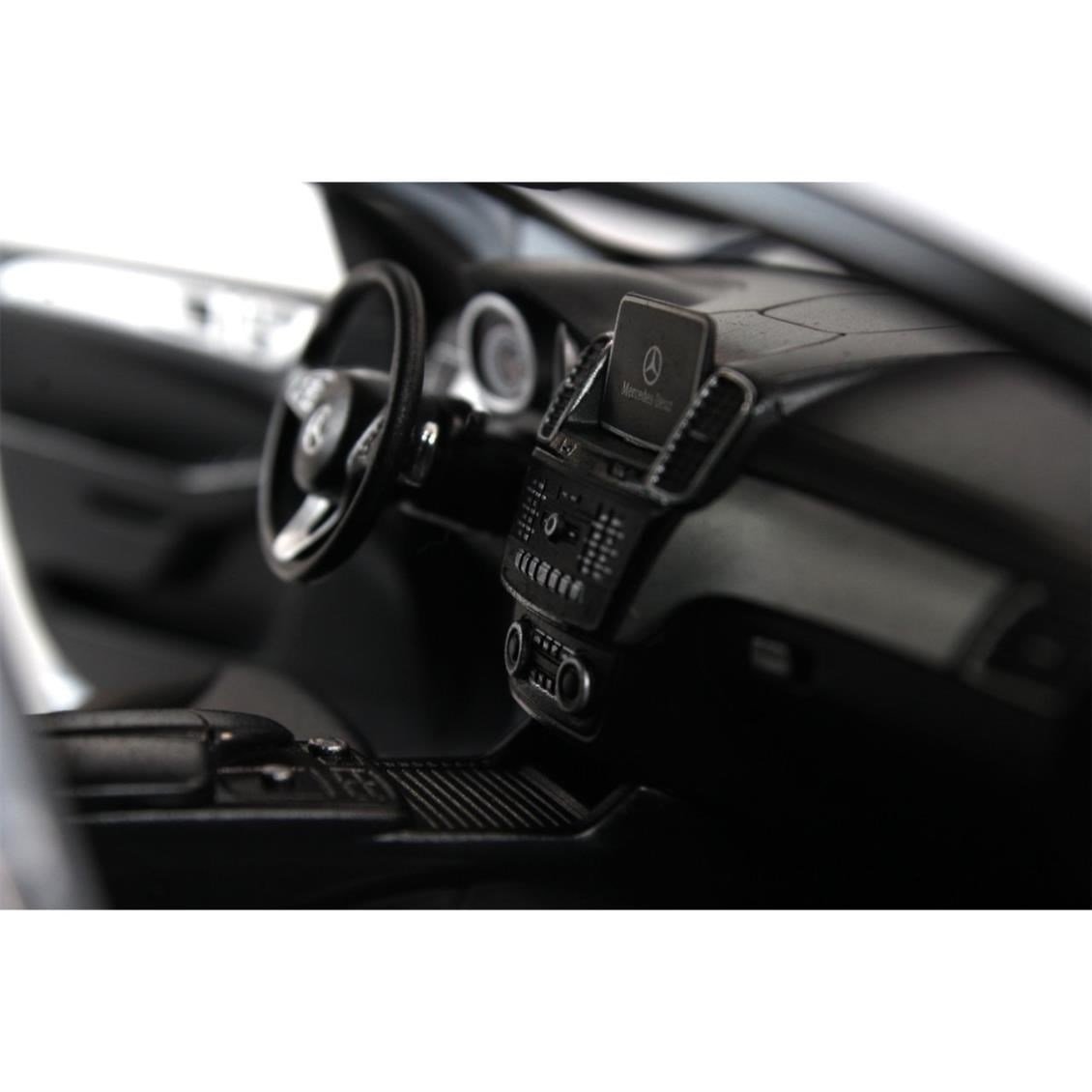 Norev B66960358 1/18 Ölçek, Mercedes Benz GLE Coupe 2015, Diamond Silver, Sergilemeye Hazır Metal Araba Modeli
