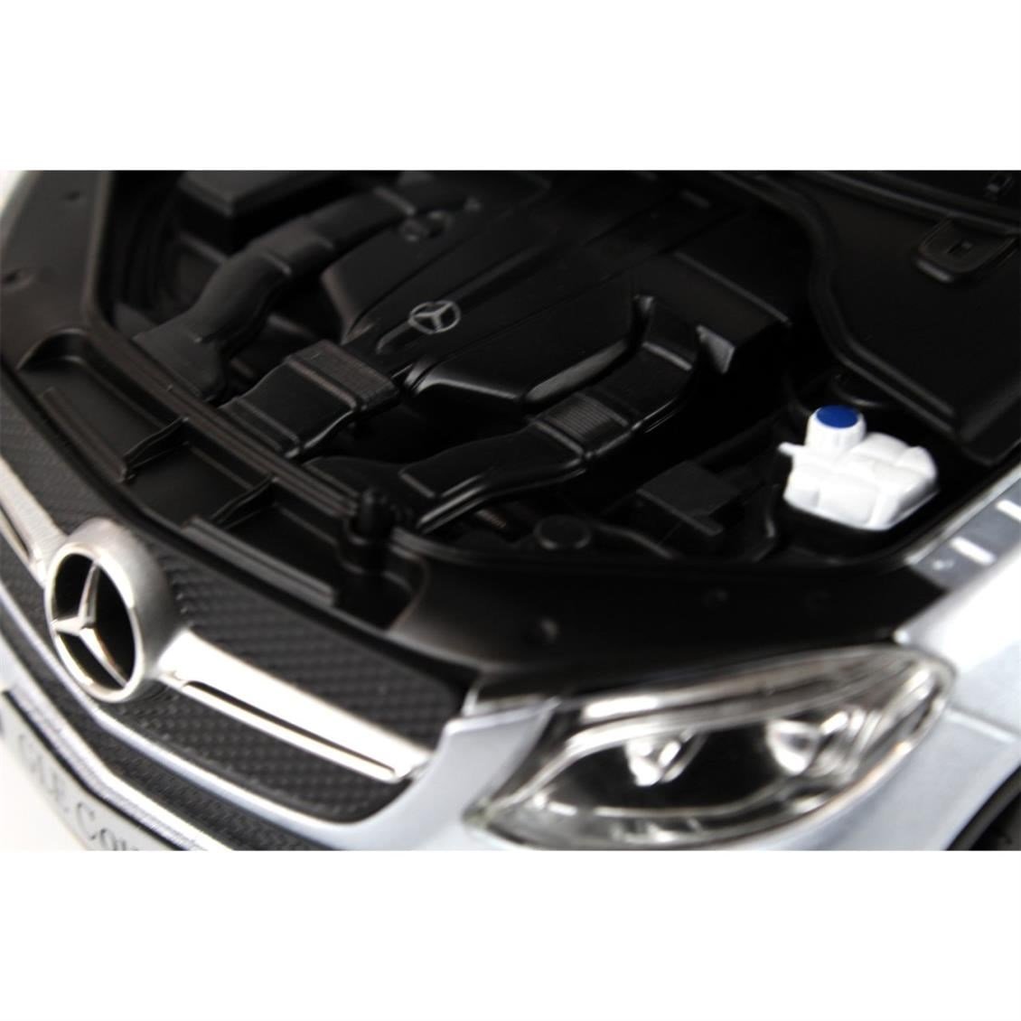 Norev B66960358 1/18 Ölçek, Mercedes Benz GLE Coupe 2015, Diamond Silver, Sergilemeye Hazır Metal Araba Modeli
