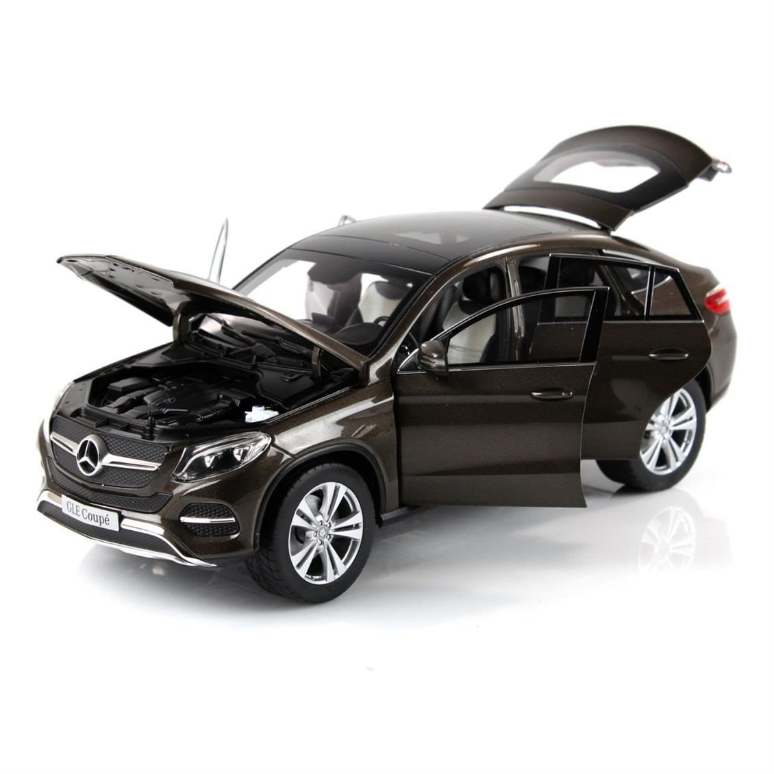 Norev B66960359 1/18 Ölçek, Mercedes Benz GLE Coupe 2015, Citrine Brown, Sergilemeye Hazır Metal Araba Modeli