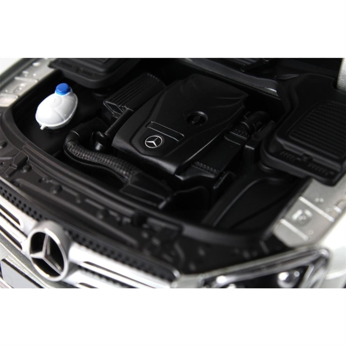 Norev B66960363 1/18 Ölçek, Mercedes Benz GLC (X253) 2015, Ciridium Silver, Sergilemeye Hazır Metal Araba Modeli