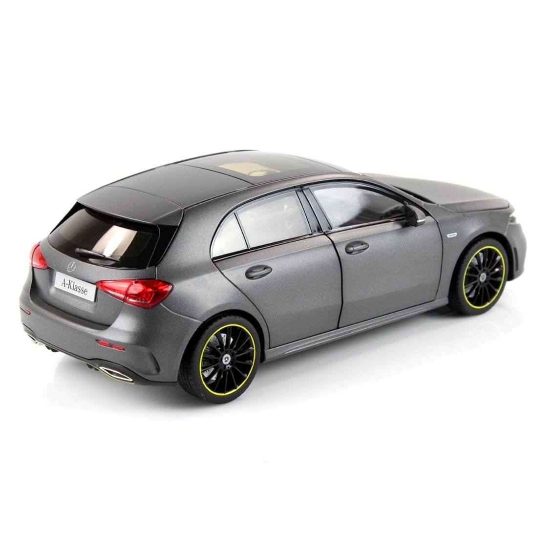 Norev B66960428 1/18 Ölçek, Mercedes Benz A Class (W177) 2018, Mountain Grey Magno, Sergilemeye Hazır Metal Araba Modeli