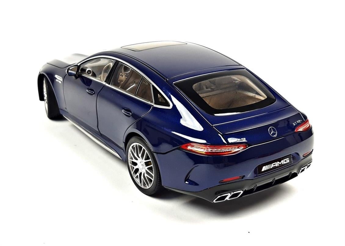 Norev B66960461 1/18 Ölçek, Mercedes Benz AMG GT 63 S V8 4Matic Coupe (X290) 2018, Brilliant Blue, Sergilemeye Hazır Metal Arab