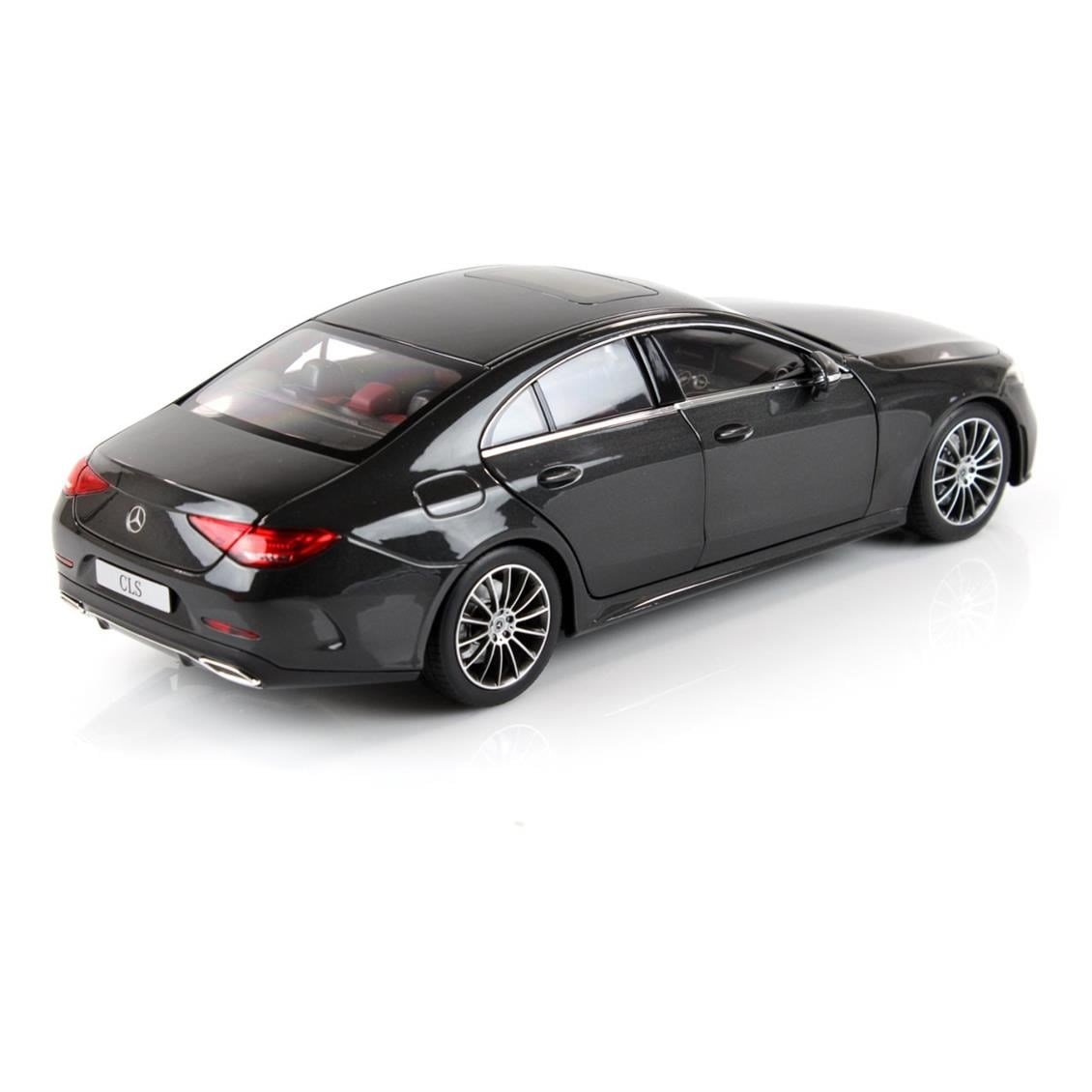 Norev B66960546 1/18 Ölçek, Mercedes Benz CLS Coupe (C257) 2018, Graphite Grey Metallic, Sergilemeye Hazır Metal Araba Modeli