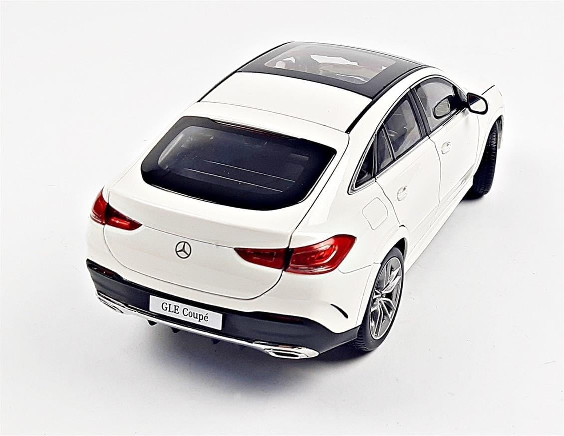 Norev B66960823 1/18 Ölçek, Mercedes Benz (C167) GLE Coupe AMG 2020, Diamond white Sergilemeye Hazır Metal Araba Modeli
