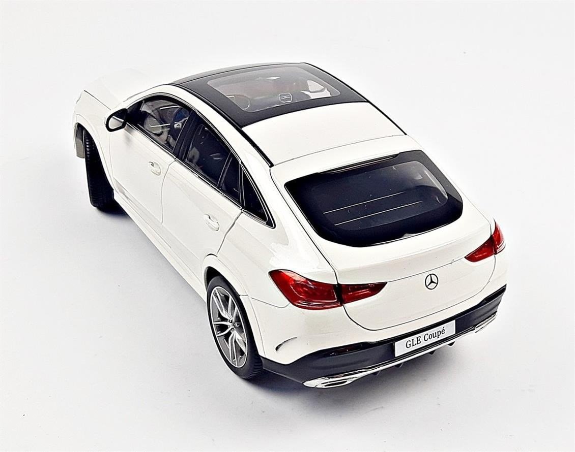 Norev B66960823 1/18 Ölçek, Mercedes Benz (C167) GLE Coupe AMG 2020, Diamond white Sergilemeye Hazır Metal Araba Modeli
