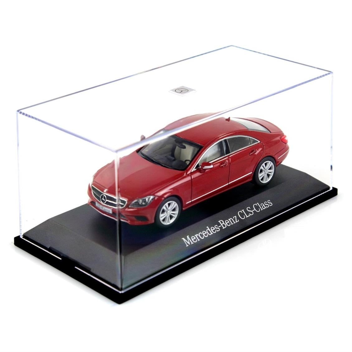 Norev B66961936 1/43 Ölçek, Mercedes Benz CLS 2014, Hyacinth Red Metallic, Sergilemeye Hazır Metal Araba Modeli
