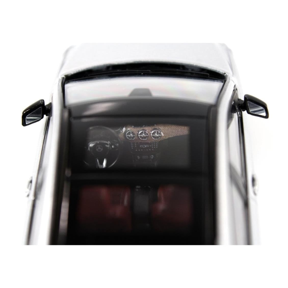 Norev B66962306 1/43 Ölçek, Mercedes Benz B Class AMG 2012, Polar Silver, Sergilemeye Hazır Metal Araba Modeli