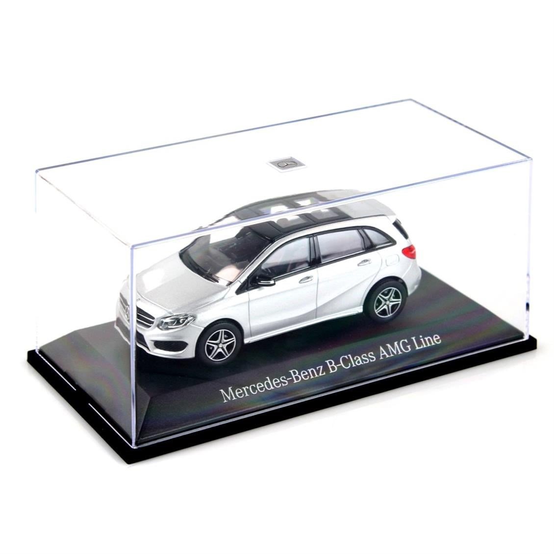 Norev B66962306 1/43 Ölçek, Mercedes Benz B Class AMG 2012, Polar Silver, Sergilemeye Hazır Metal Araba Modeli