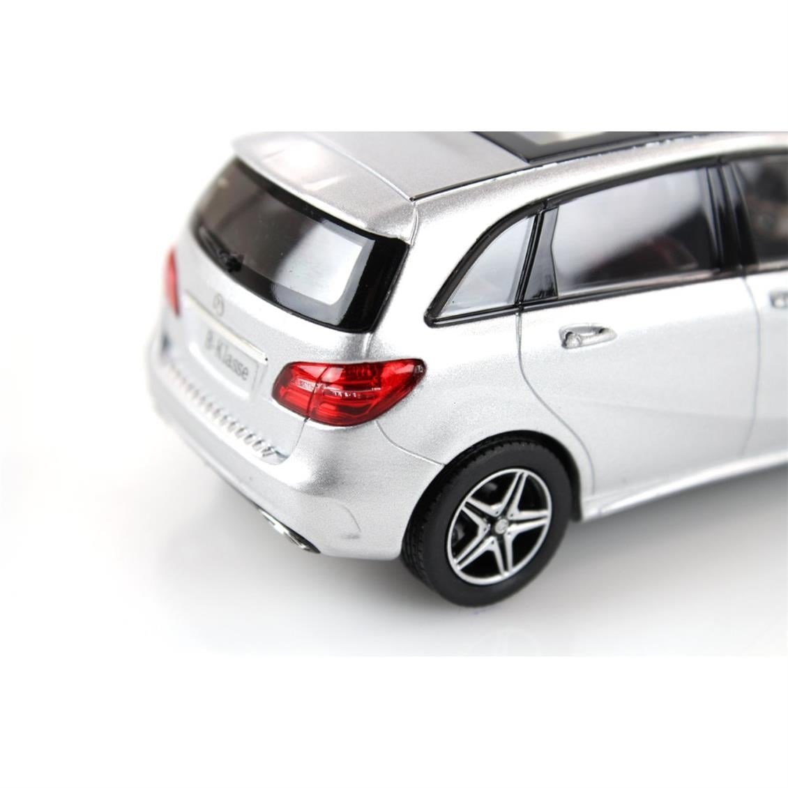Norev B66962306 1/43 Ölçek, Mercedes Benz B Class AMG 2012, Polar Silver, Sergilemeye Hazır Metal Araba Modeli
