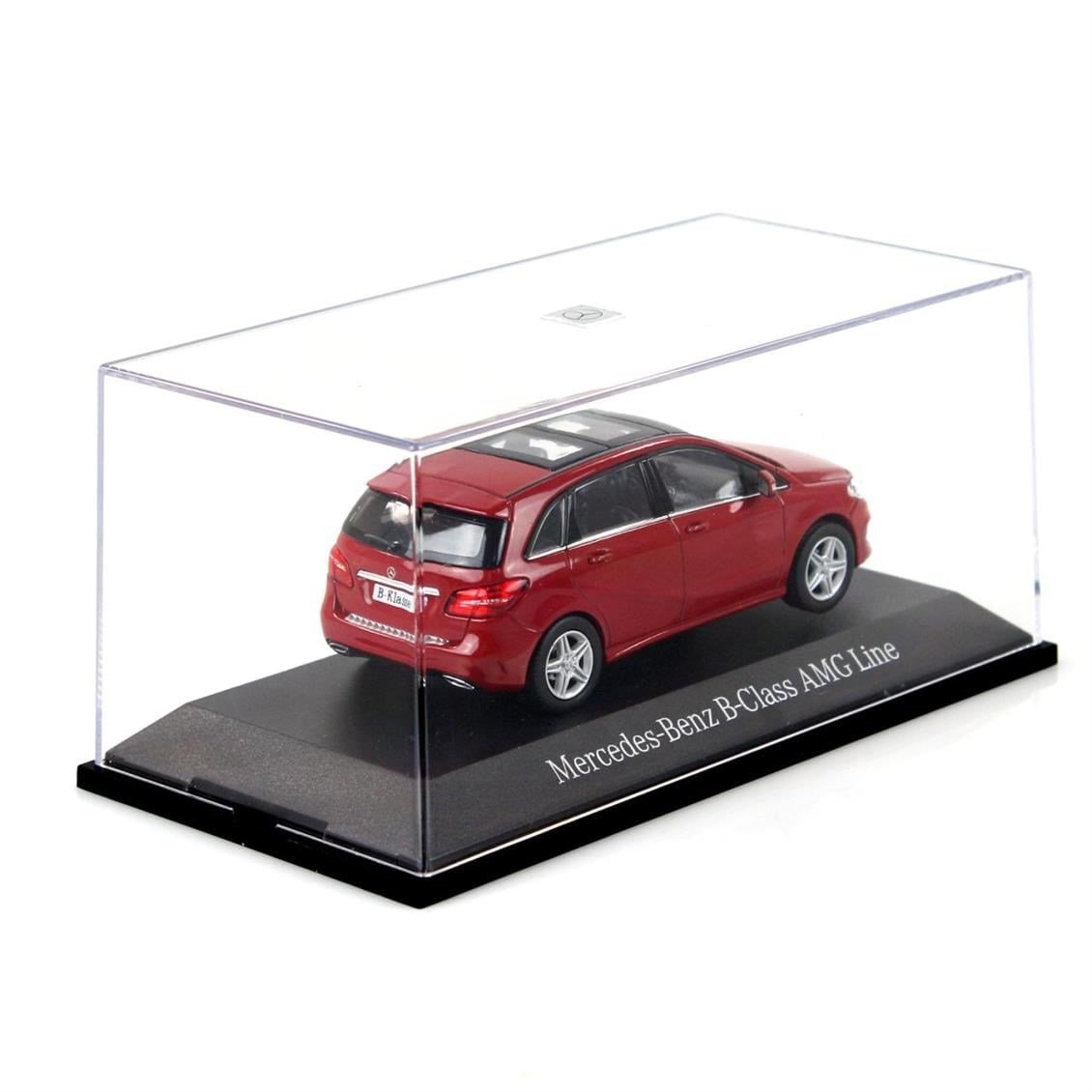 Norev B66962307 1/43 Ölçek, Mercedes Benz B Class AMG 2012, Jupiter Red, Sergilemeye Hazır Metal Araba Modeli