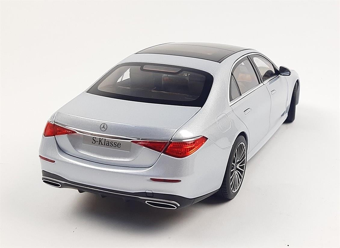 Norev B66960633 1/18 Ölçek, Mercedes Benz S Class (V223) 2020, Silver, Sergilemeye Hazır Metal Araba Modeli