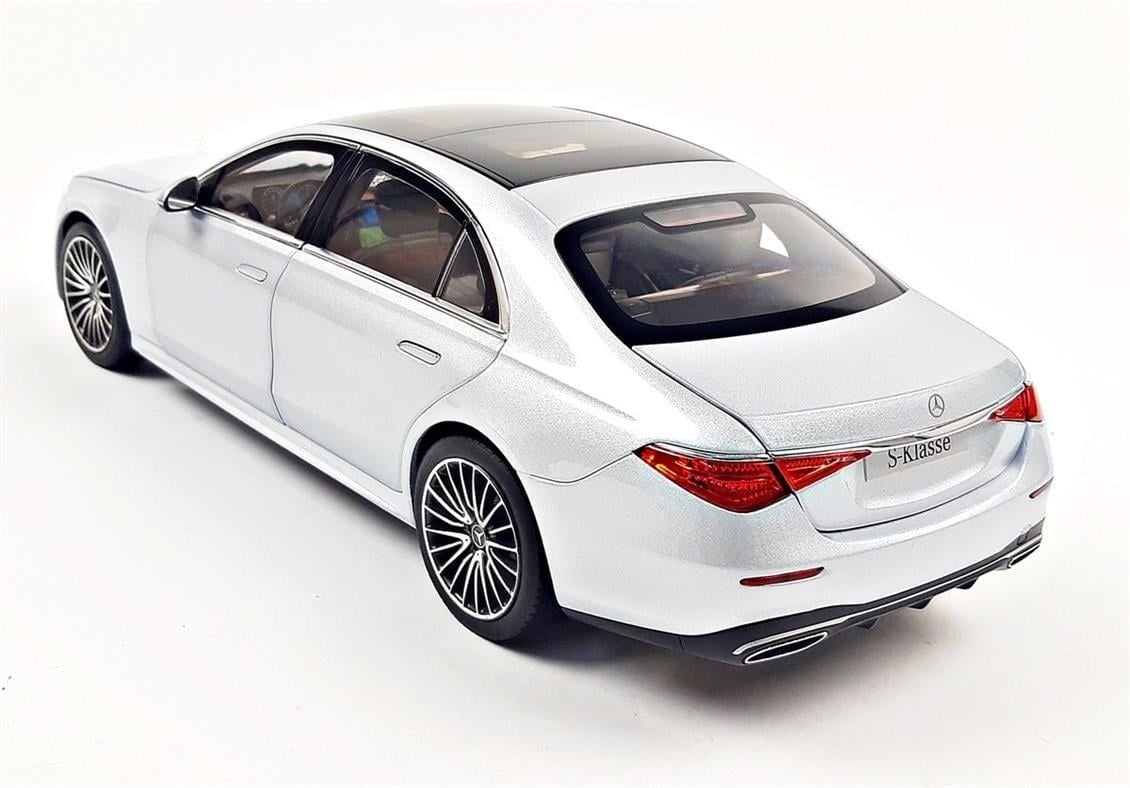 Norev B66960633 1/18 Ölçek, Mercedes Benz S Class (V223) 2020, Silver, Sergilemeye Hazır Metal Araba Modeli