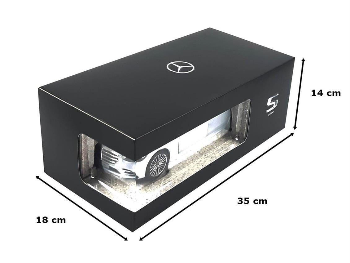 Norev B66960633 1/18 Ölçek, Mercedes Benz S Class (V223) 2020, Silver, Sergilemeye Hazır Metal Araba Modeli