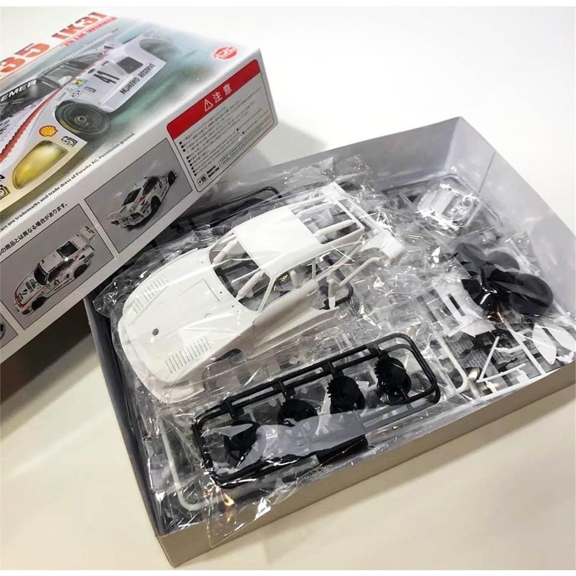 Nunu PN24006MSKRE 1/24 Ölçek, Porsche 953 K3 (1979 LM Winner Set  with Masking Sheet Renewal Version), Otomobil Plastik Model K