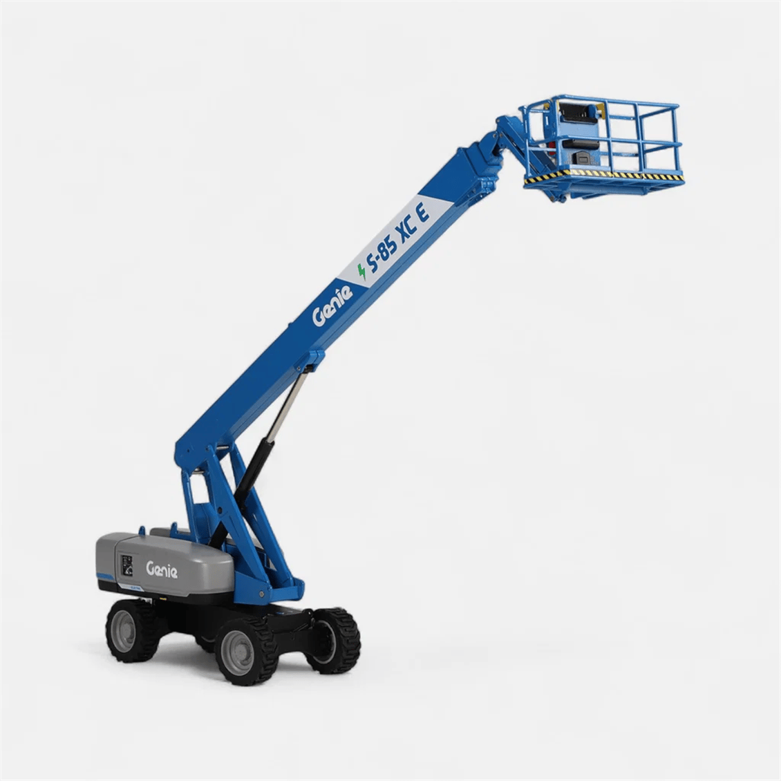 NZG 0966/1 1/32 Ölçek, Genie X-85 XC Elektrikli Teleskopik Boom Kaldırma Platformu, Sergilemeye Hazır Metal Model
