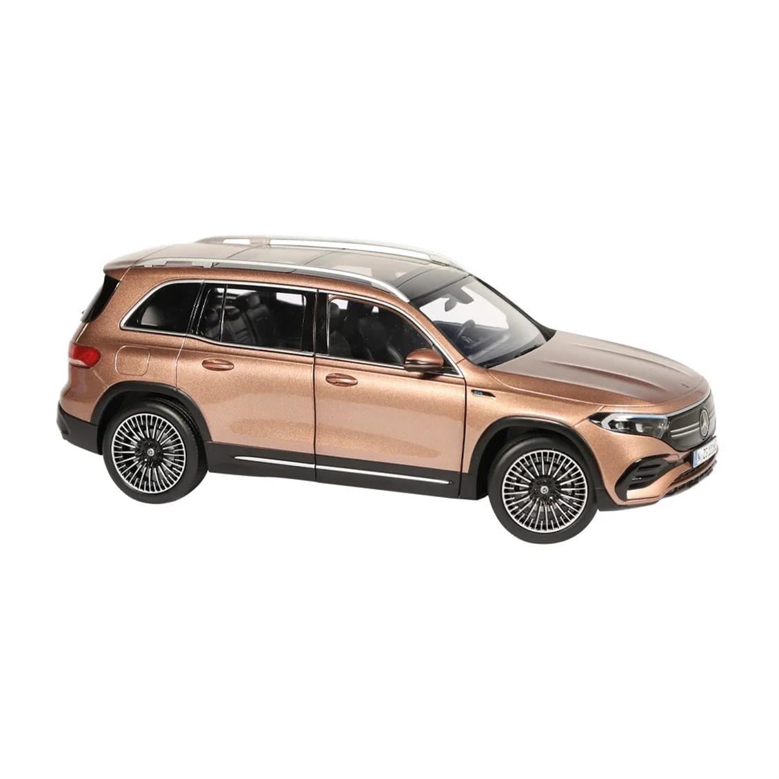 NZG 1016/61 1/18 Ölçek, Mercedes-Benz EQB, X243 , Metalik Gül Kırmızısı, Sergilemeye Hazır Metal Araba Modeli