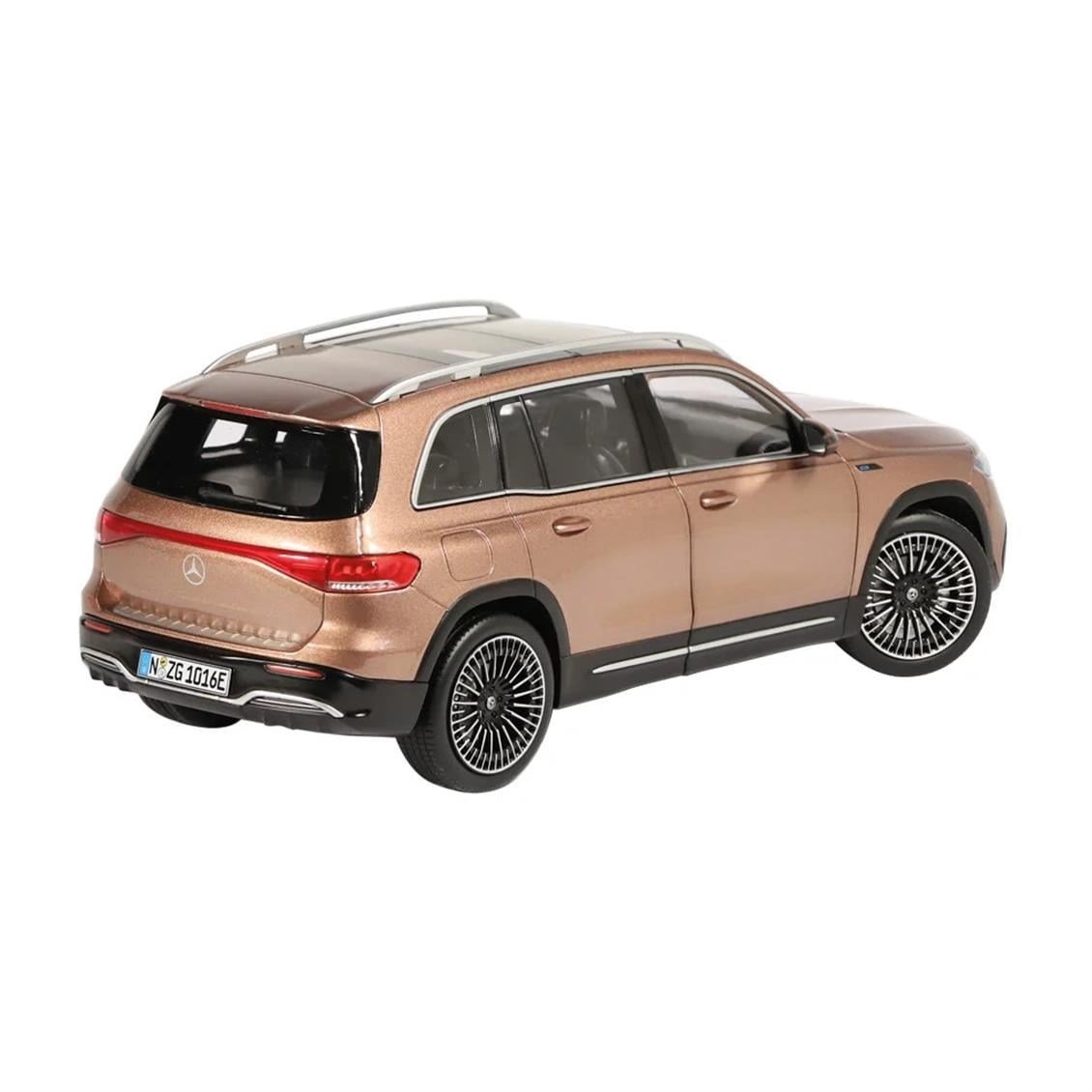 NZG 1016/61 1/18 Ölçek, Mercedes-Benz EQB, X243 , Metalik Gül Kırmızısı, Sergilemeye Hazır Metal Araba Modeli