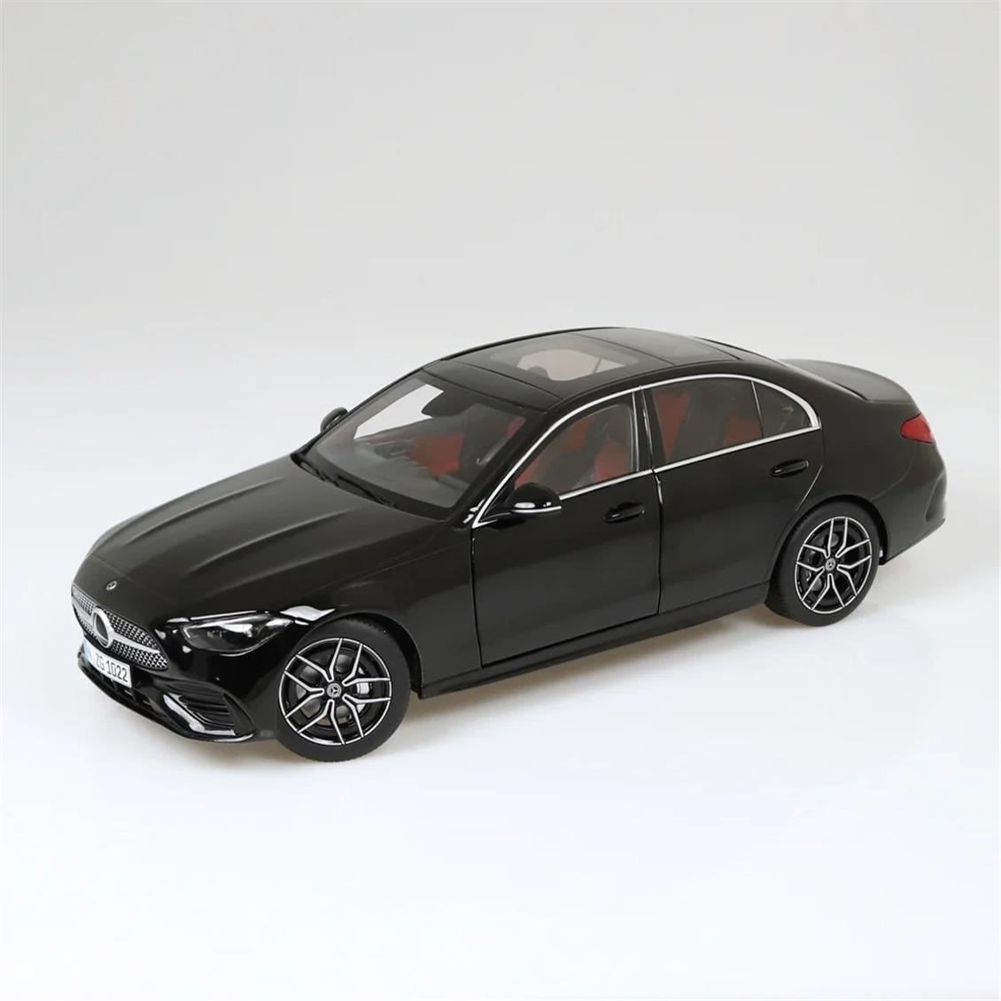 NZG 1022/50 1/18 Ölçek, Mercedes-Benz C-Class, Siyah, Sergilemeye Hazır Metal Araba Modeli