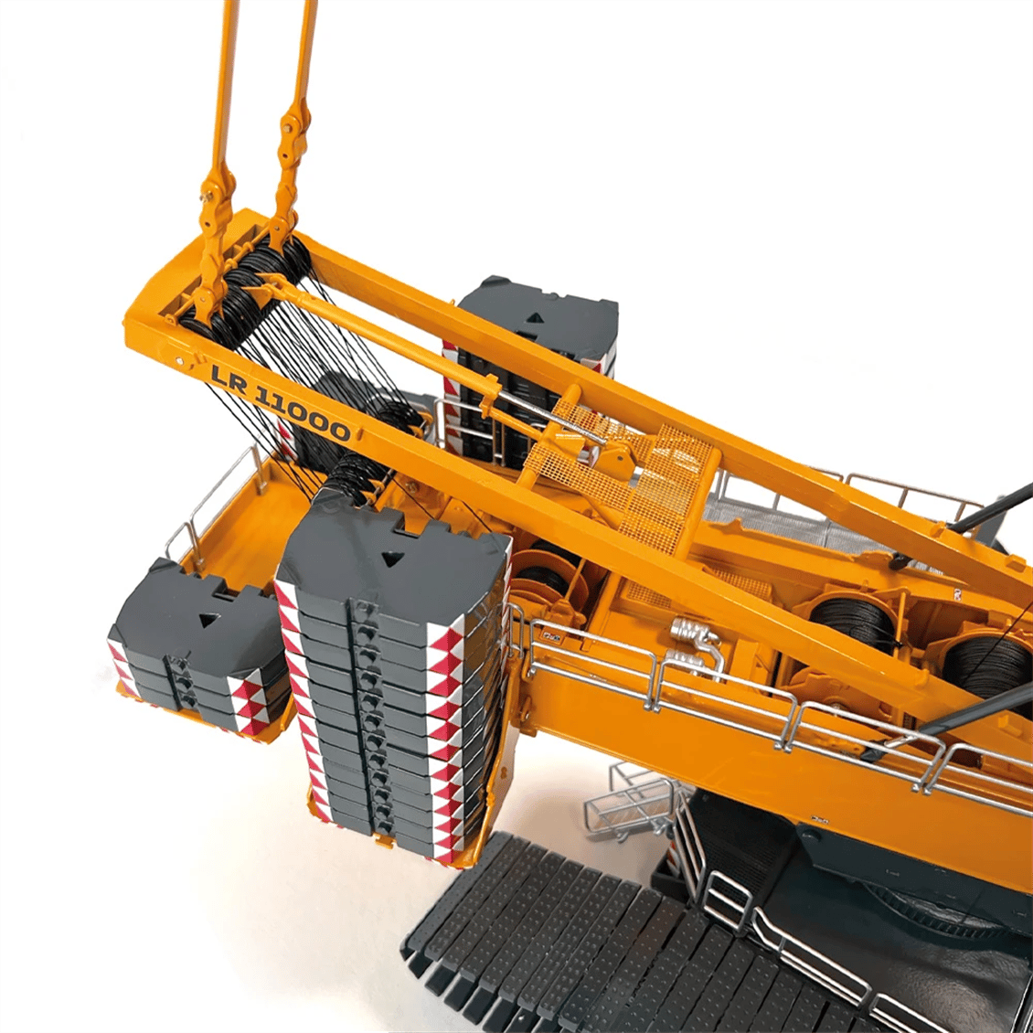 NZG 1029 1/50 Ölçek, Liebherr LR11000 SL8F2 Paletli Mobil Vinç, Sergilemeye Hazır Metal Model