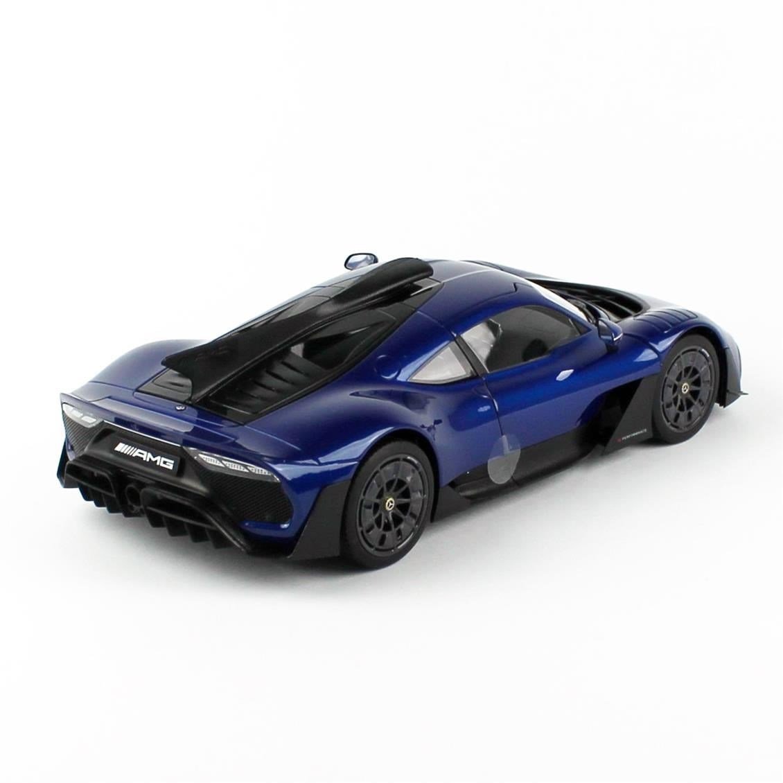 NZG 1032/21 1/18 Ölçek, Mercedes-Benz AMG One (Street), Parlak Mavi, Sergilemeye Hazır Metal Araba Modeli