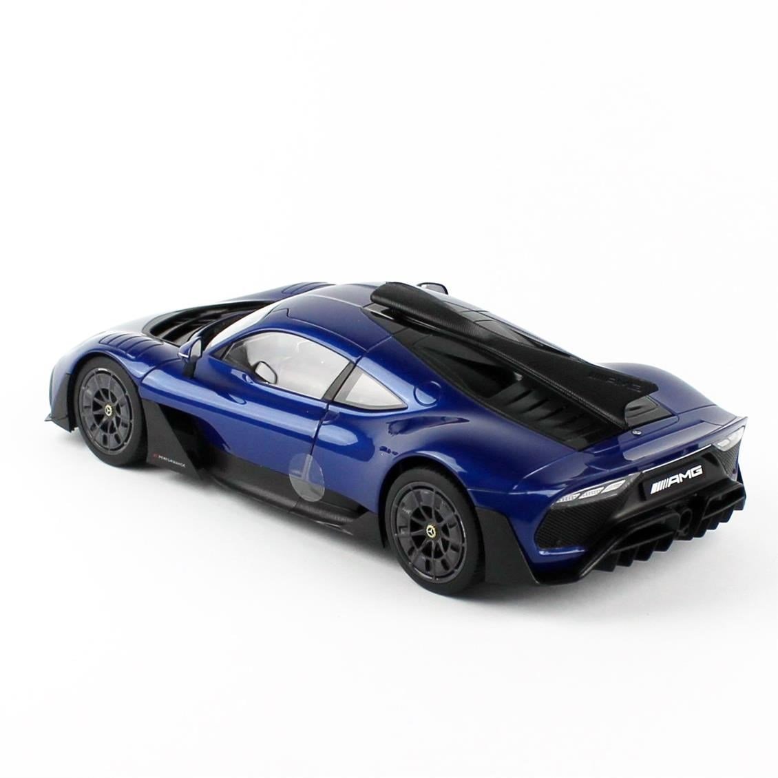 NZG 1032/21 1/18 Ölçek, Mercedes-Benz AMG One (Street), Parlak Mavi, Sergilemeye Hazır Metal Araba Modeli