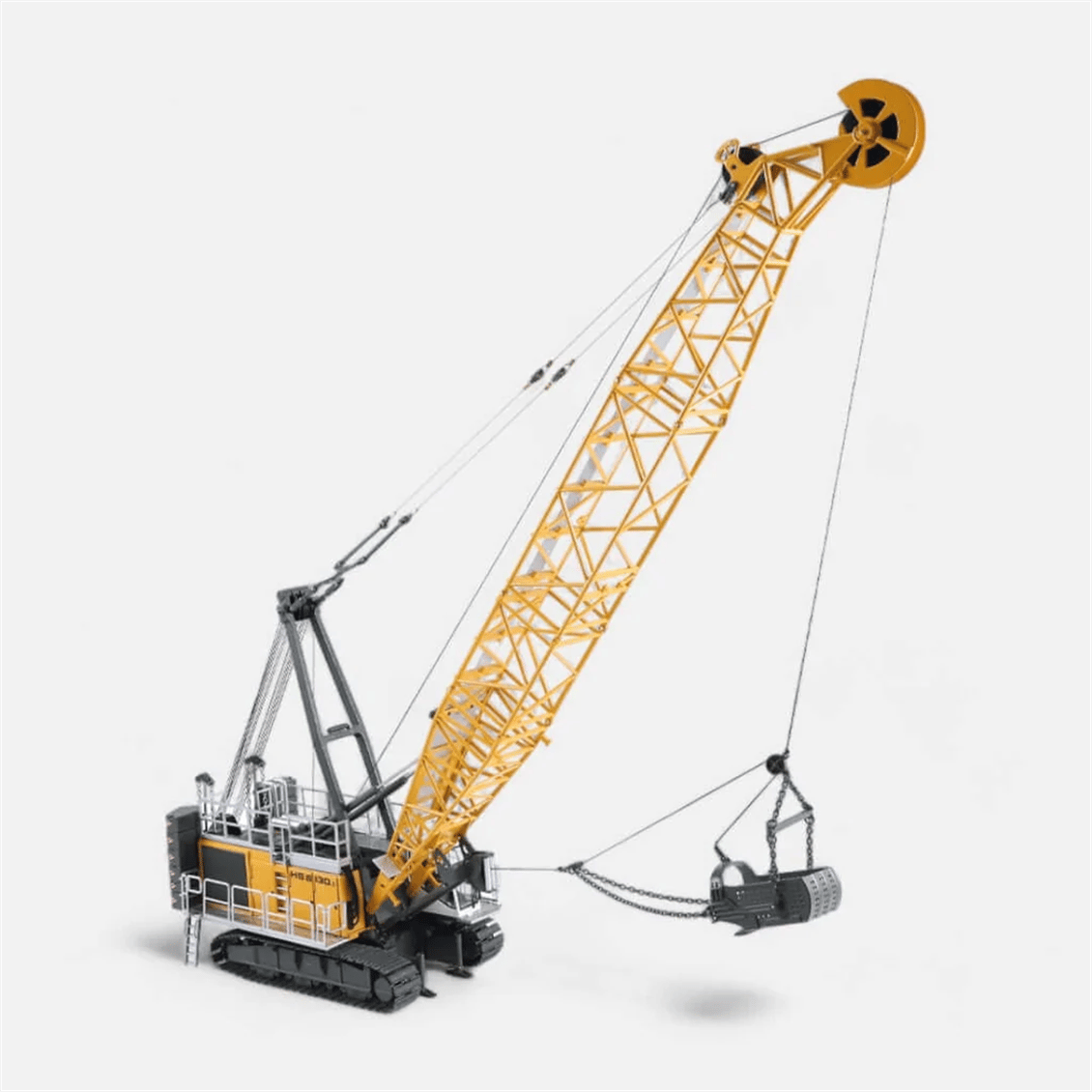 NZG 1046 1/50 Ölçek, Liebherr HS8130.1 Kablolu Ekskavatör, Sergilemeye Hazır Metal Model