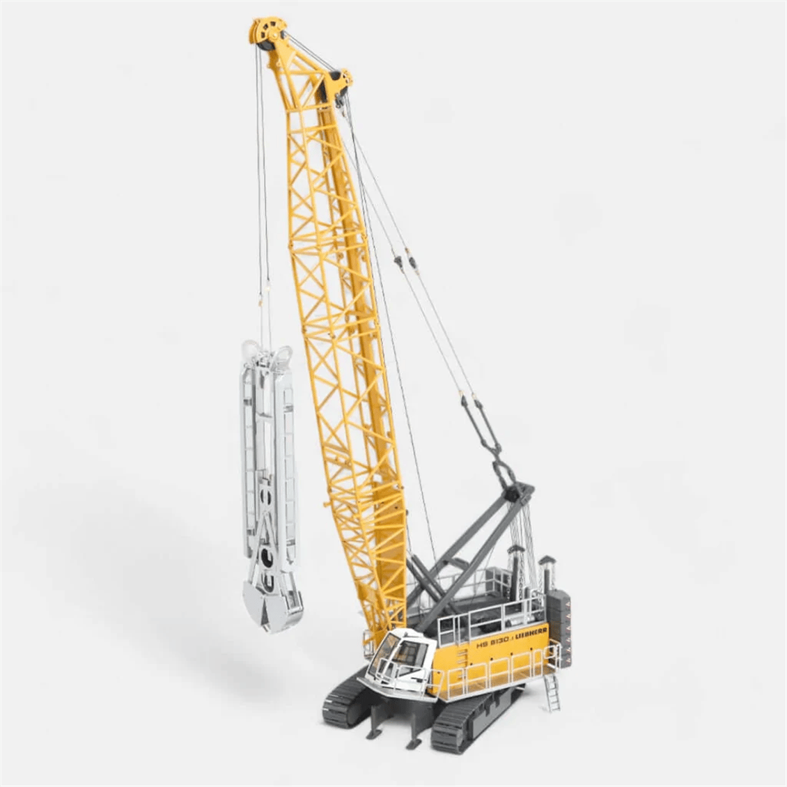NZG 1046 1/50 Ölçek, Liebherr HS8130.1 Kablolu Ekskavatör, Sergilemeye Hazır Metal Model