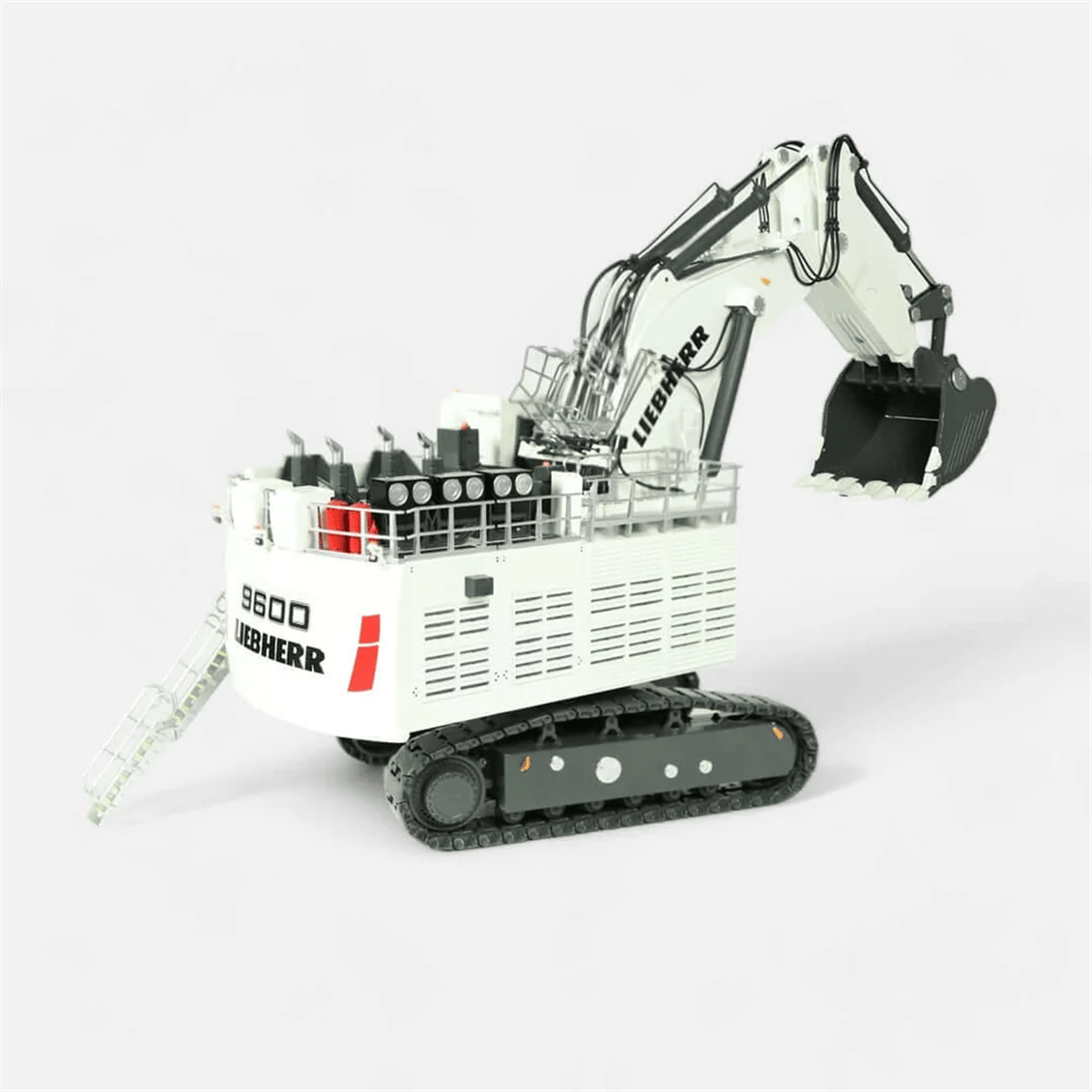 NZG 1050 1/50 Ölçek, Liebherr R 9600 Paletli Ekskavatör, Sergilemeye Hazır Metal Model