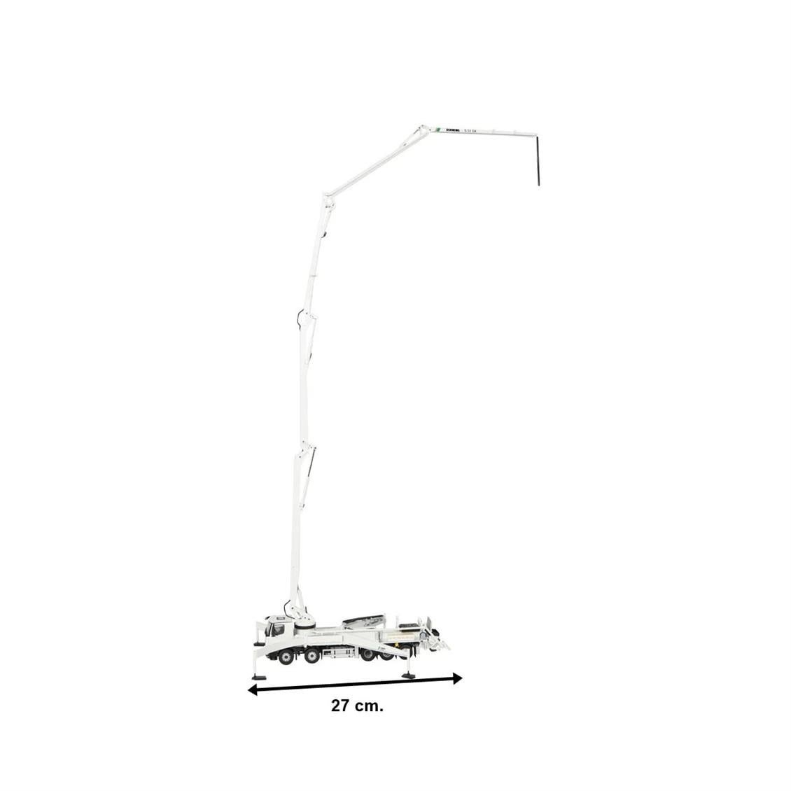 NZG 1062 1/50 Ölçek, SCHWING S51 SX Beton Pompası, Sergilemeye Hazır Metal Model