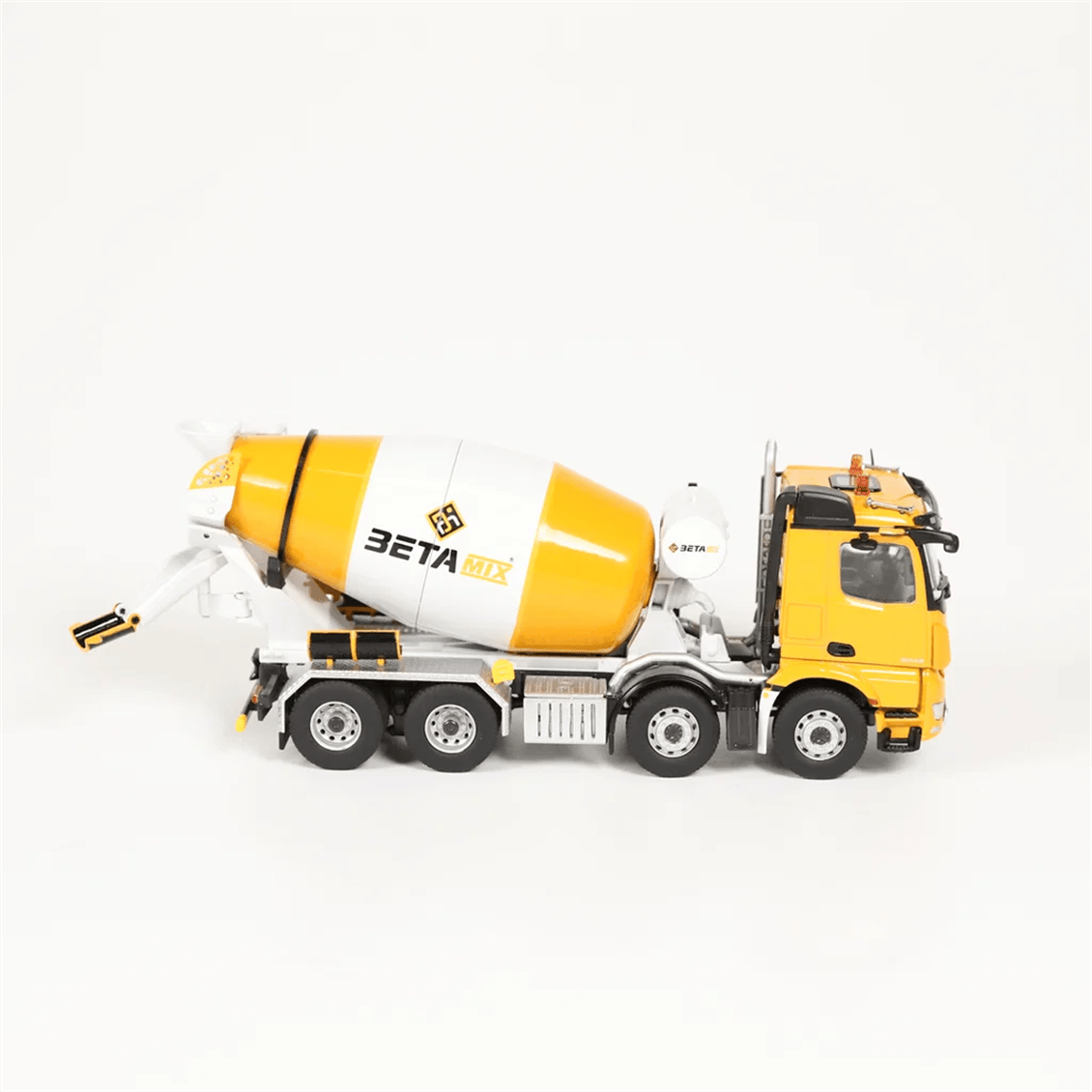 NZG 1078 1/50 Ölçek, Mercedes-Benz Arocs 8x4 Beton Mikseri (Betamix), Sergilemeye Hazır Metal Model