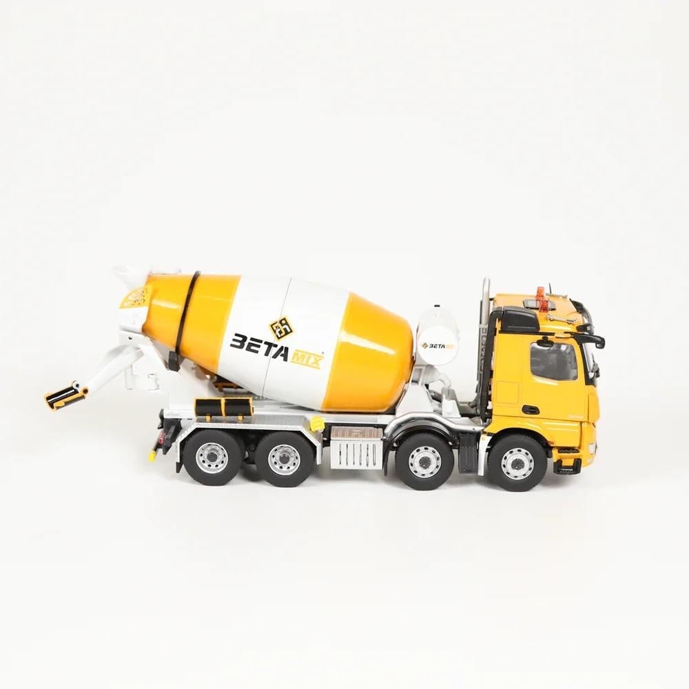 NZG 107800 1/50 Ölçek, Mercedes-Benz AROCS 8x4 Beton Mikseri (BETAMIX), Sergilemeye Hazır Metal Model