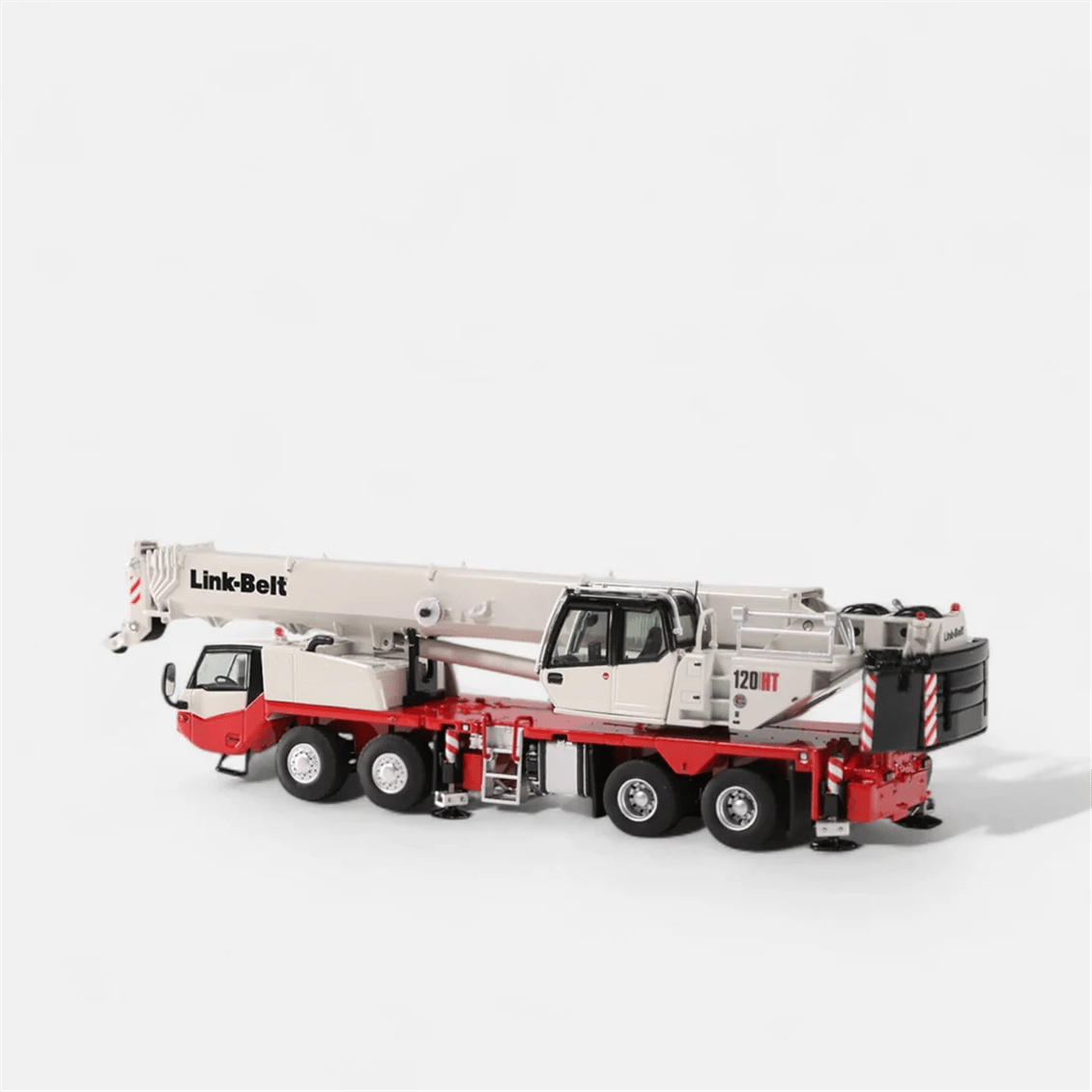 NZG 1088 1/50 Ölçek, Link-Belt 120 HT 4 Akslı Mobil Vinç, Sergilemeye Hazır Metal Model