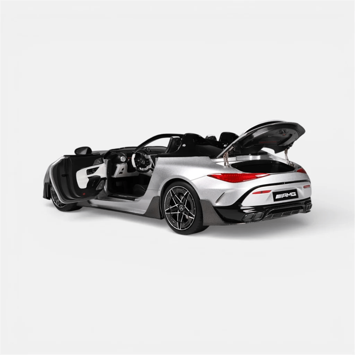 NZG 1111/55 1/18 Ölçek, Mercedes-AMG Pure Speed  Araba, Sergilemeye Hazır Metal Model