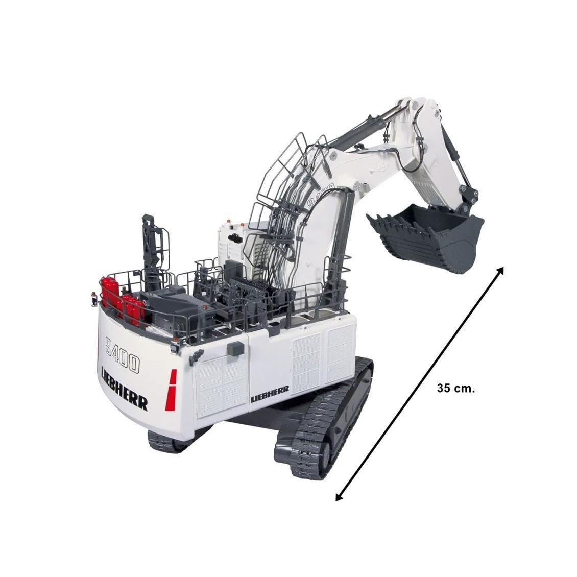 NZG 860.1 1/50 Ölçek, LIEBHERR R9400 Maden Ekskavatörü, Sergilemeye Hazır Metal Model