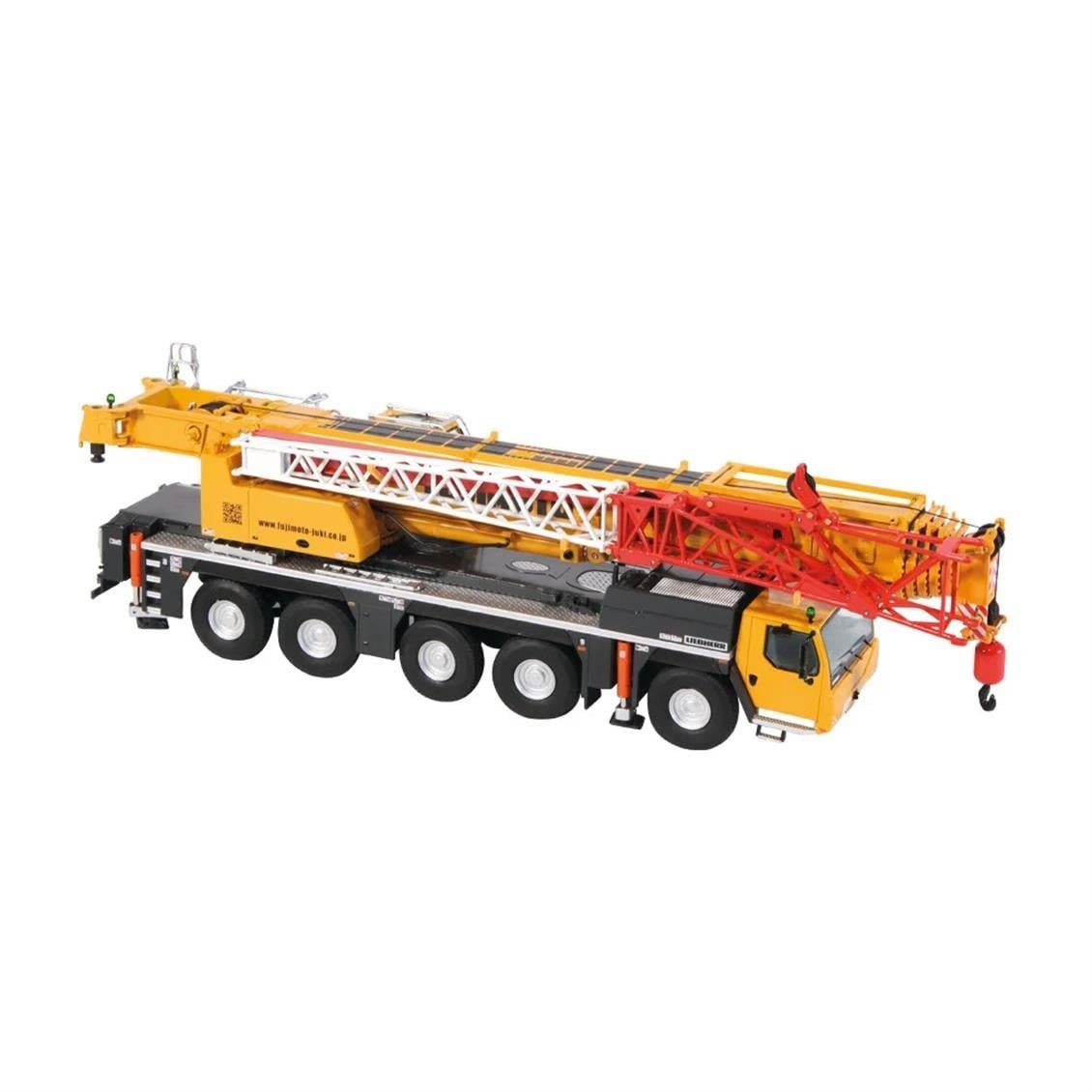 NZG 959/18 1/50 Ölçek, LIEBHERR LTM1250 Mobil Vinç, (Fujimoto) Sergilemeye Hazır Metal Model