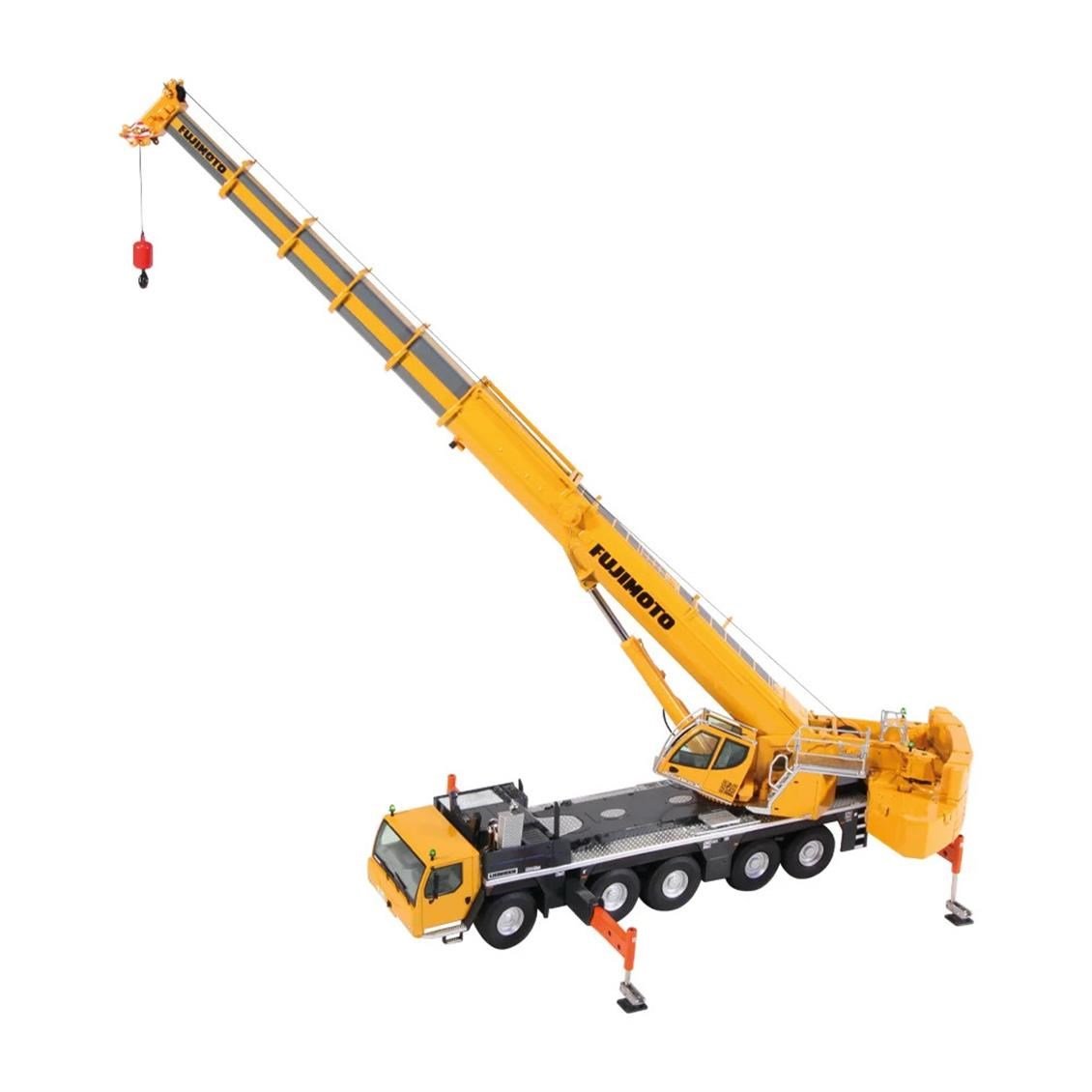 NZG 959/18 1/50 Ölçek, LIEBHERR LTM1250 Mobil Vinç, (Fujimoto) Sergilemeye Hazır Metal Model