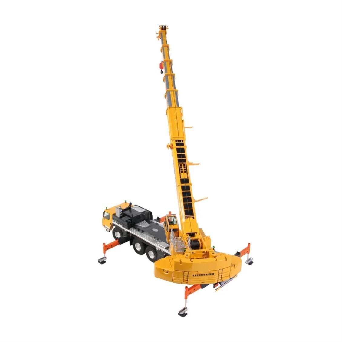 NZG 959/18 1/50 Ölçek, LIEBHERR LTM1250 Mobil Vinç, (Fujimoto) Sergilemeye Hazır Metal Model