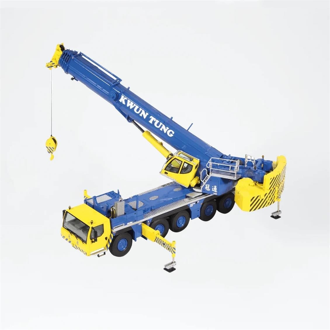 NZG 959/6 1/50 Ölçek, LIEBHERR LTM1250-5.1, Mobil Vinç (Kwun Tung), Sergilemeye Hazır Metal Model