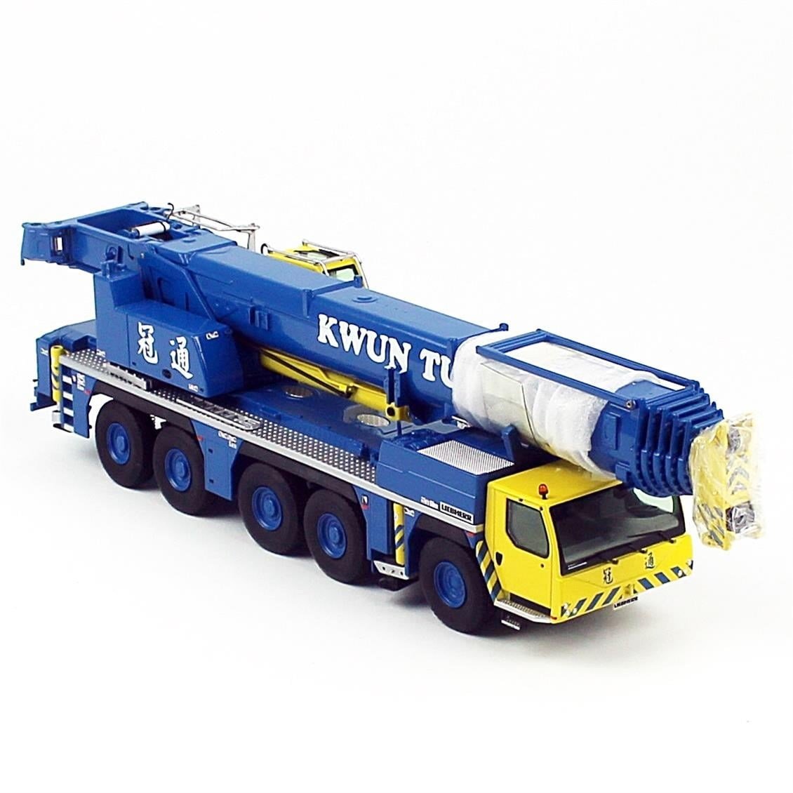 NZG 959/6 1/50 Ölçek, LIEBHERR LTM1250-5.1, Mobil Vinç (Kwun Tung), Sergilemeye Hazır Metal Model