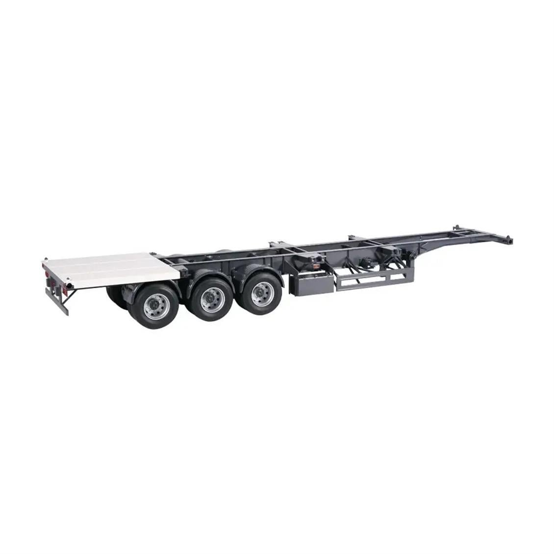 NZG 977 1/18 Ölçek, 40 ft Avrupa Tipi Konteyner Taşıma Dorsesi, Sergilemeye Hazır Metal Model