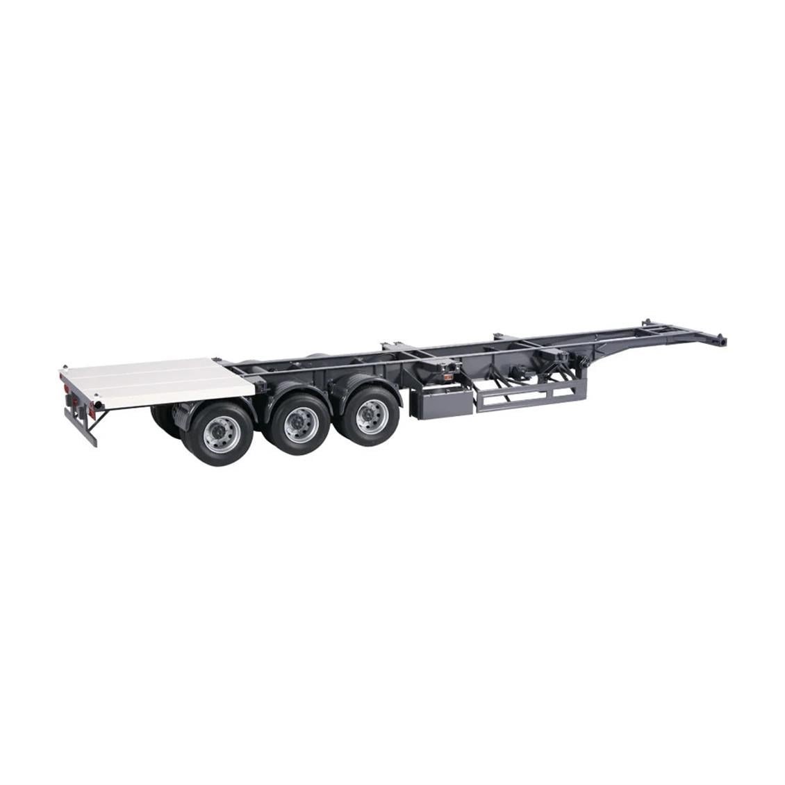 NZG 977.1 1/18 Ölçek, 40 ft Konteyner Taşıma Dorsesi, Sergilemeye Hazır Metal Model