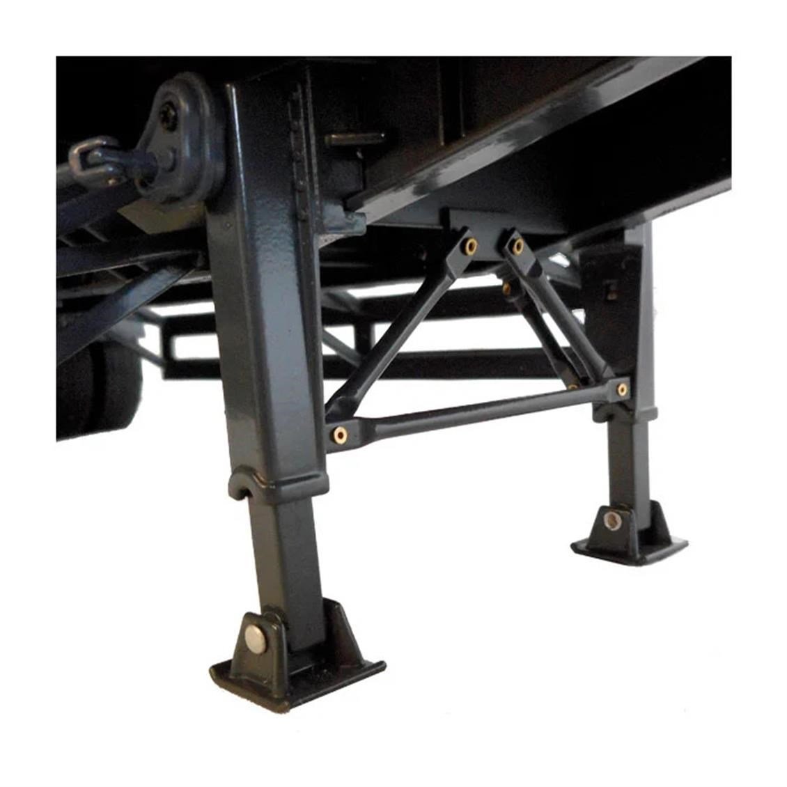 NZG 977.1 1/18 Ölçek, 40 ft Konteyner Taşıma Dorsesi, Sergilemeye Hazır Metal Model