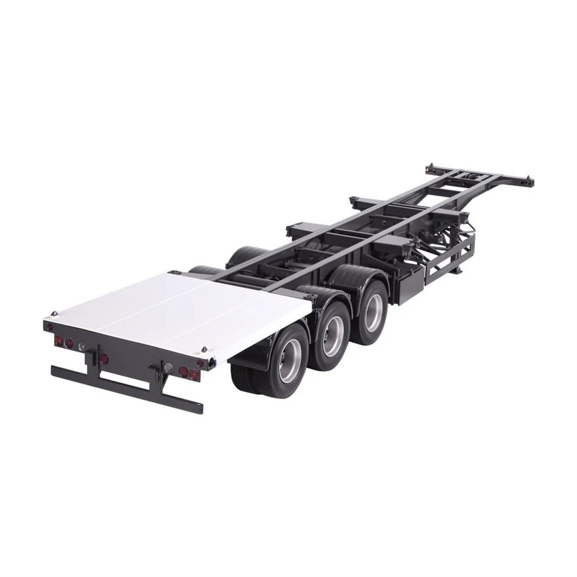 NZG 977.1 1/18 Ölçek, 40 ft Konteyner Taşıma Dorsesi, Sergilemeye Hazır Metal Model