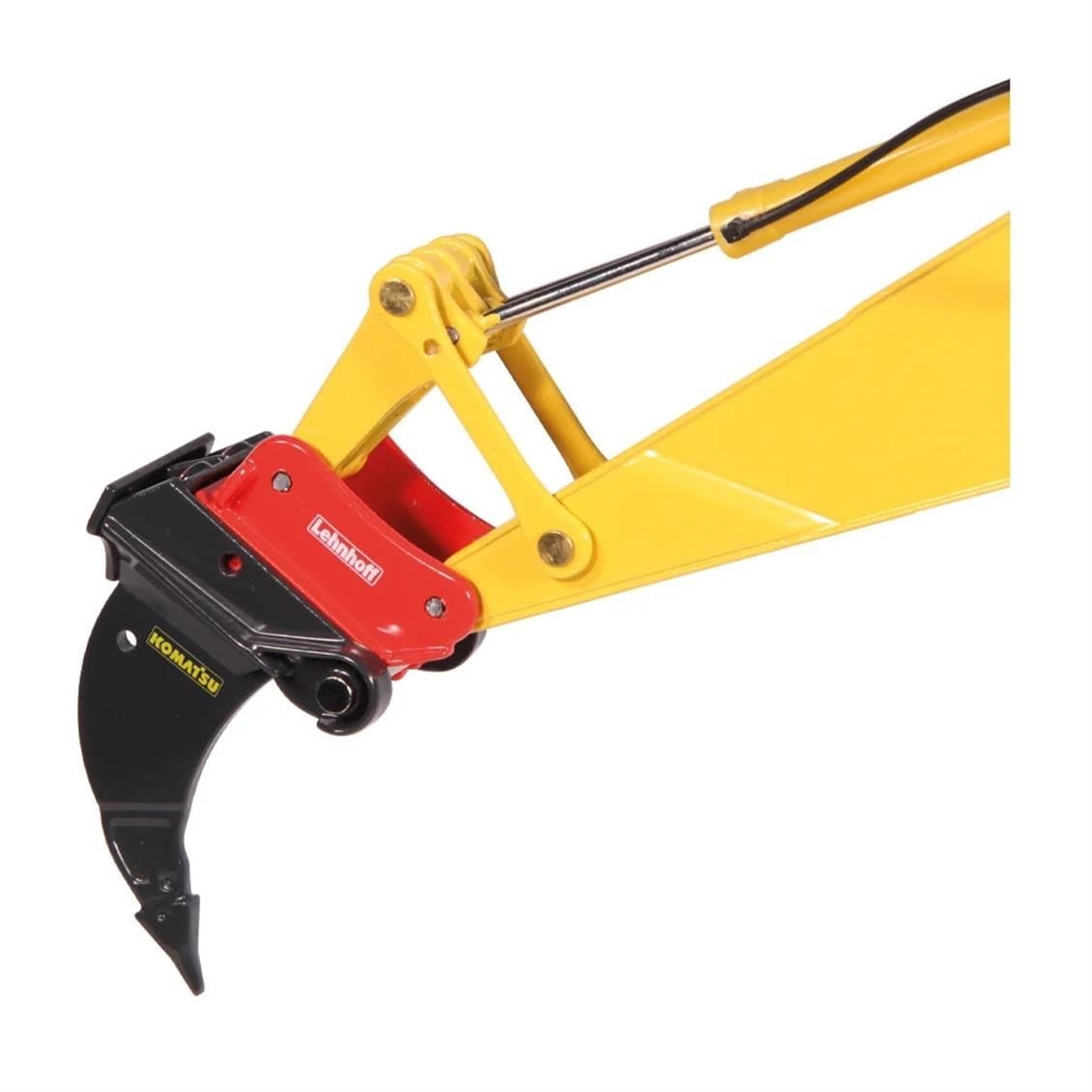 NZG 999.2 1/50 Ölçek, KOMATSU PC1250 Ekscavatör, (Quick Coupler) Sergilemeye Hazır Metal Model