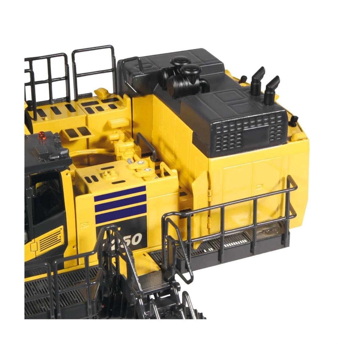 NZG 999.2 1/50 Ölçek, KOMATSU PC1250 Ekscavatör, (Quick Coupler) Sergilemeye Hazır Metal Model