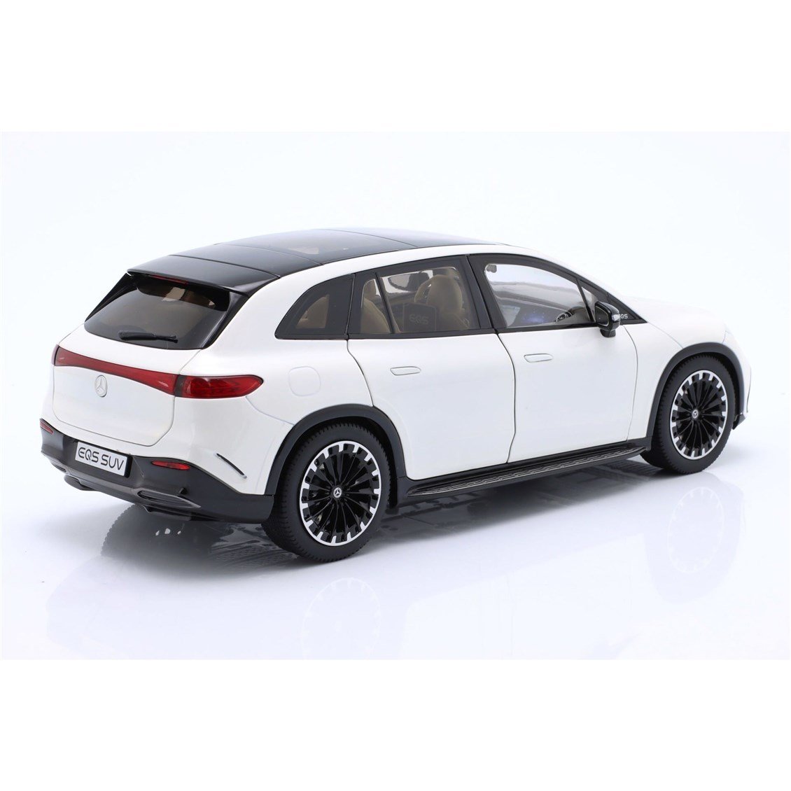 NZG B66960590 1/18 Ölçek,- MERCEDES BENZ - EQS SUV (X296) VON MERCEDES-EQ 2022, Sergilemeye Hazır Metal Araba Modeli
