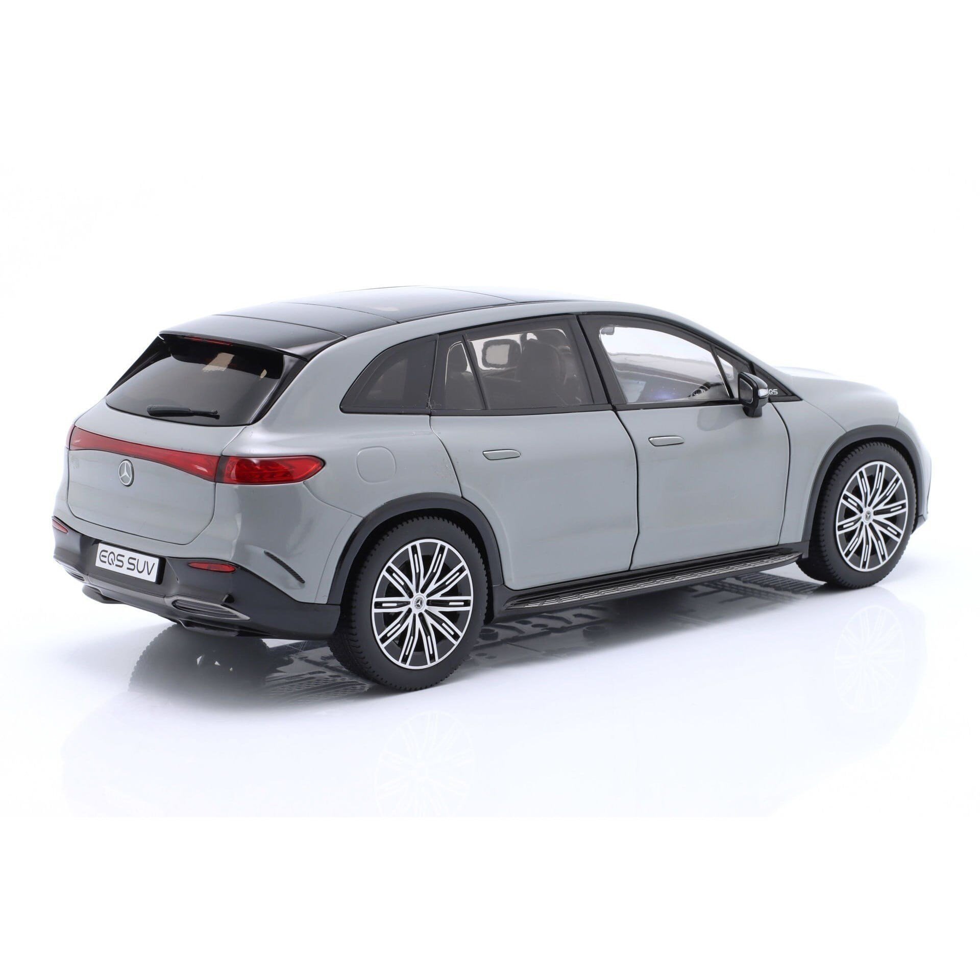 NZG B66960591 1/18 Ölçek,- MERCEDES BENZ - EQS SUV (X296) VON MERCEDES-EQ 2022, Sergilemeye Hazır Metal Araba Modeli