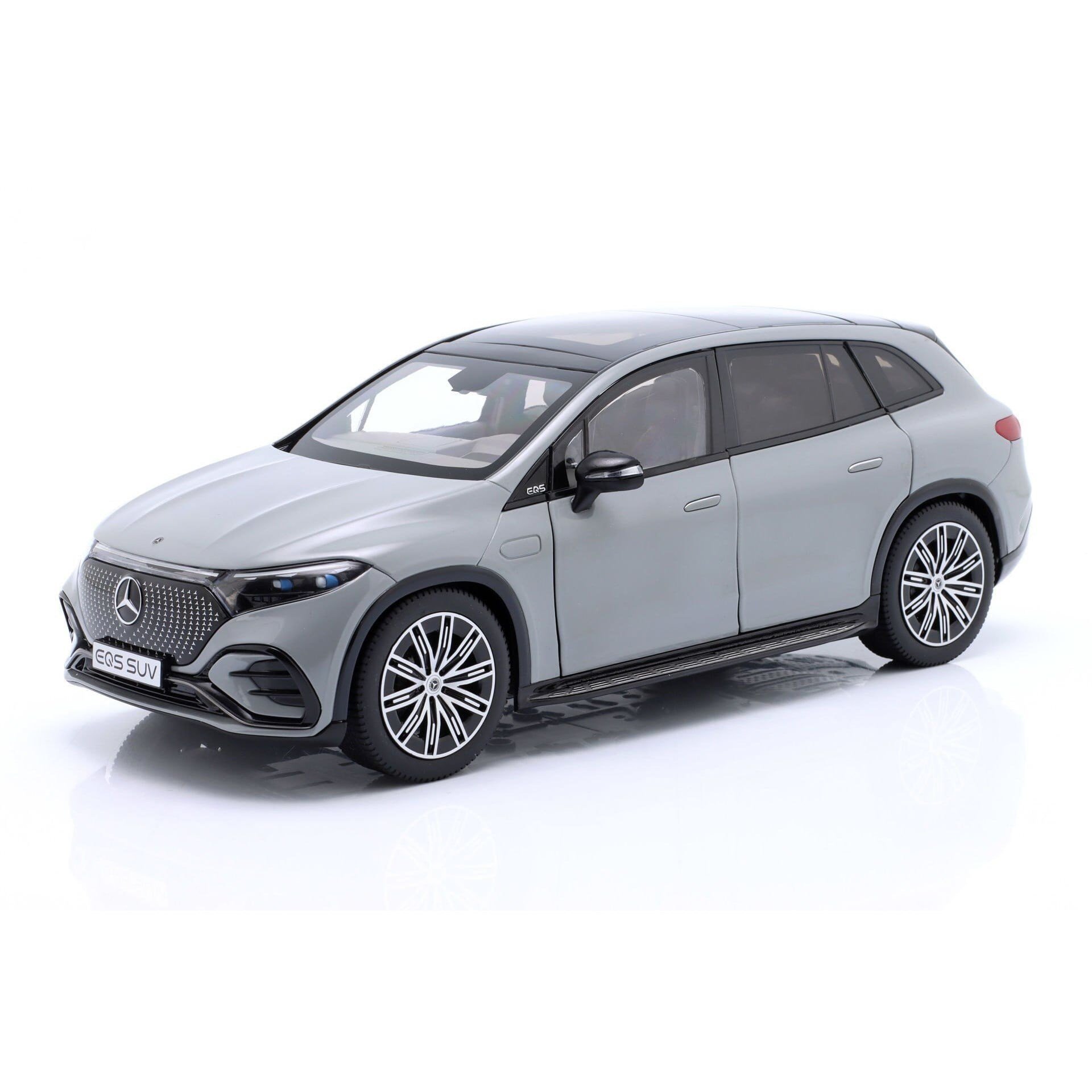 NZG B66960591 1/18 Ölçek,- MERCEDES BENZ - EQS SUV (X296) VON MERCEDES-EQ 2022, Sergilemeye Hazır Metal Araba Modeli