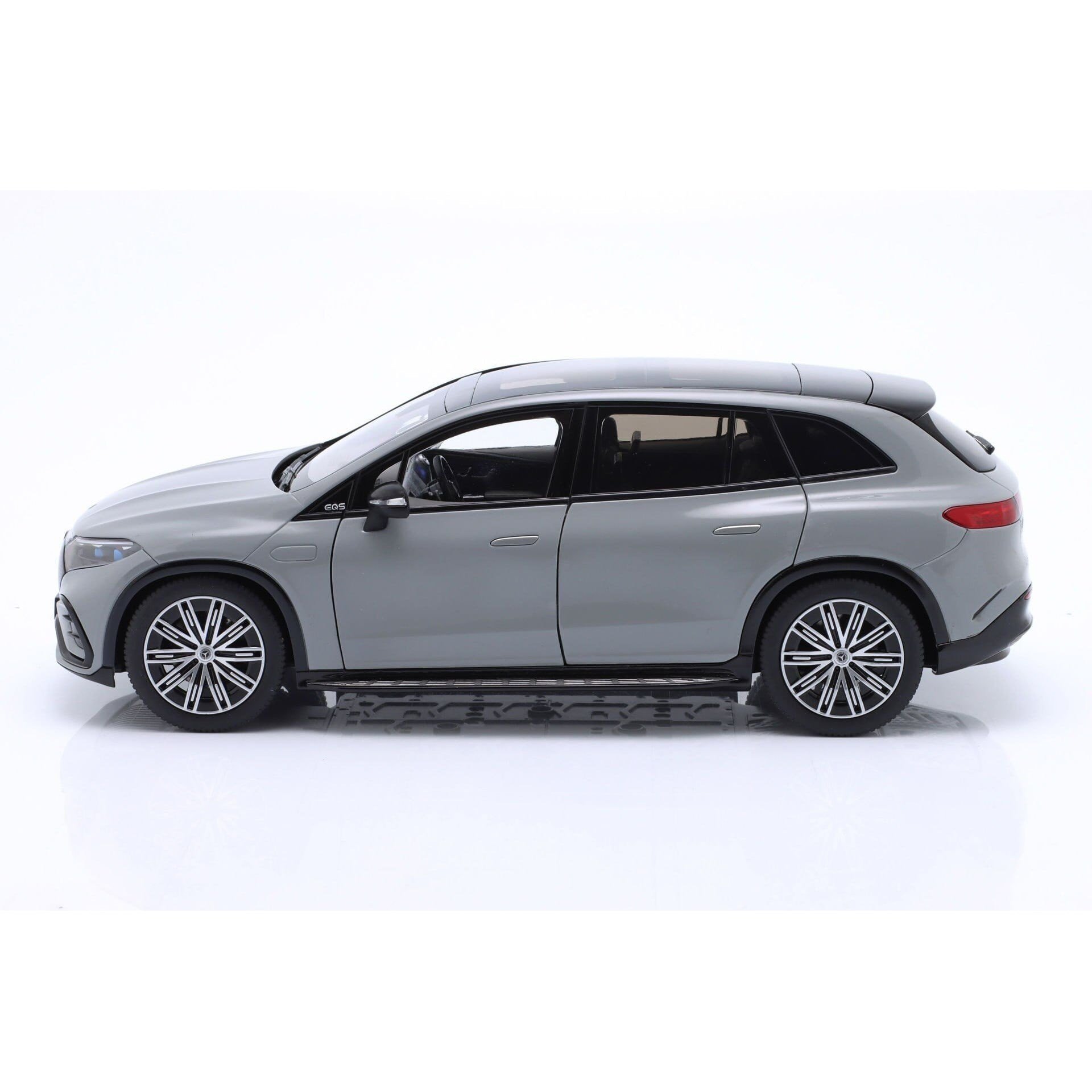 NZG B66960591 1/18 Ölçek,- MERCEDES BENZ - EQS SUV (X296) VON MERCEDES-EQ 2022, Sergilemeye Hazır Metal Araba Modeli