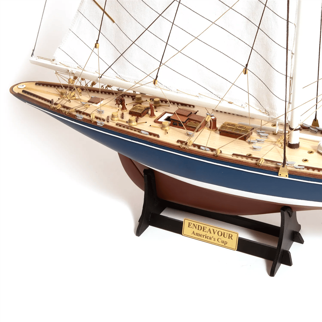 Occre 12013 1/75 Ölçek, Endeavour Yacht America's Cup 1934, 53 cm. Yelkenli Yat, Ahşap Model Kiti